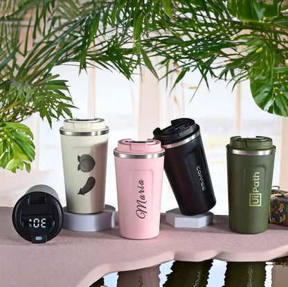 CafeMug - Cană Termos cu Indicator al Temperaturii