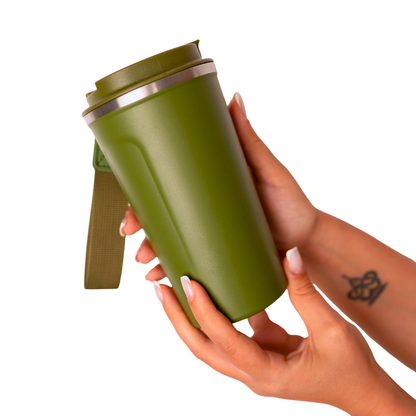 CafeMug - Cană Termos cu Indicator al Temperaturii
