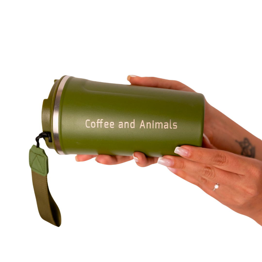 CafeMug - Cană Termos cu Indicator al Temperaturii
