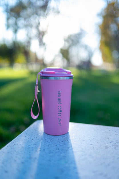 CafeMug - Cană Termos cu Indicator al Temperaturii